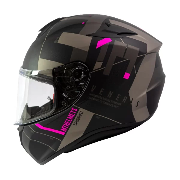 Casco De Moto MT Helmets Targo Veneris B8 Rosa Mate – Ruy Barbosa
